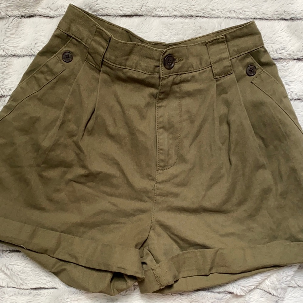TopShop high rise shorts